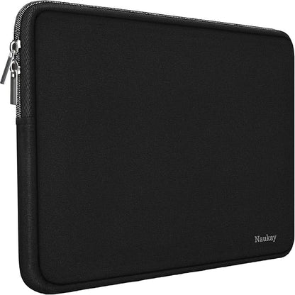 Laptop Sleeve Case 14 Inch, Resistant Neoprene Sleeve/Notebook Computer Pocket Case/Tablet Briefcase Carrying Bag for inch HP, Lenovo, Asus Notebook, Ultrabook, Black