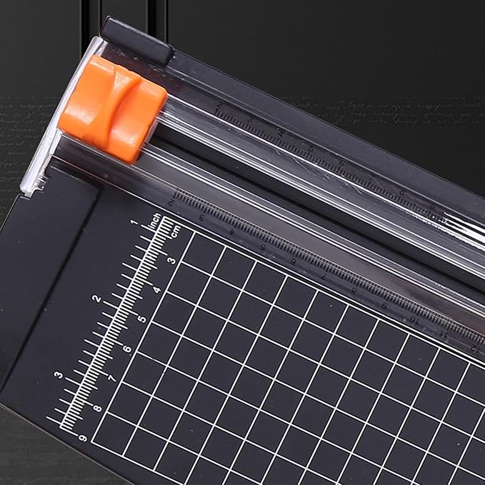 TOPINCN A3 Paper Cutter, 16.5 Inch Slide Paper Trimmer, Portable Guillotines Cutter with Smooth Operation & Straight Line Cutting for Crafting, Scrapbooking Card Making, Home Use