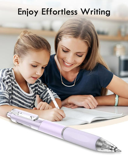 Gel Pens, 12 Pcs 0.7mm Quick Dry Black Ink Pen, Cute Ergonomics Fine Point Smooth Writing Pens, Back to School Office Supplies Fun Aesthetic Pen Gifts for Girl Student Women