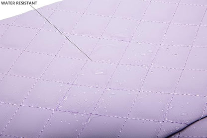 Kinmac 360° Heavy Duty Protective Laptop Computer Sleeve case Bag Cover with Handle for MacBook Pro 14 inch,14 inch-14.4 inch HP Lenovo Dell ASUS Acer Laptop (Purple Embroidery)