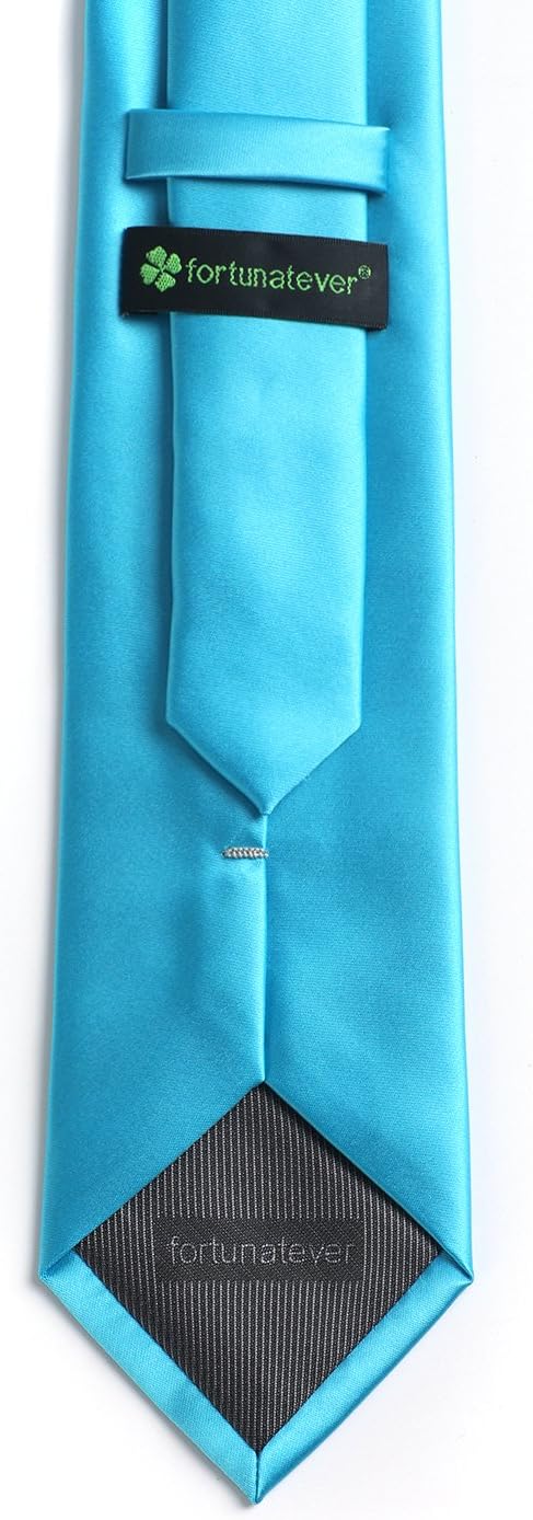 Mens Solid Satin Mens Tie With Hanky,Handmade Neckties For Men
