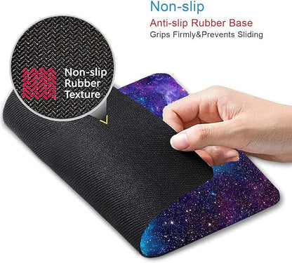 Gaming Mouse Pad,Galaxy Stars Mouse Pad,Mouse Mat Square Waterproof Mouse Pad Non-Slip Rubber Base Mousepad for Office Laptop, 9.5''x7.9''x0.12'' Inch