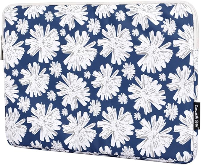 Laptop Sleeve 14 Inch,Waterproof Protective Notebook Case Briefcase Carrying Bag Compatible with MacBook,Acer,Asus, Dell,Lenovo,Microsoft,HP Laptop Cover (Daisy, 11 inch)