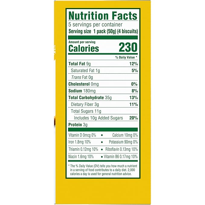 belVita Breakfast Bars Biscuits, Gingerbread, Limited Edition, 30 Total Packs, 6 Boxes (4 Biscuits Per Pack)