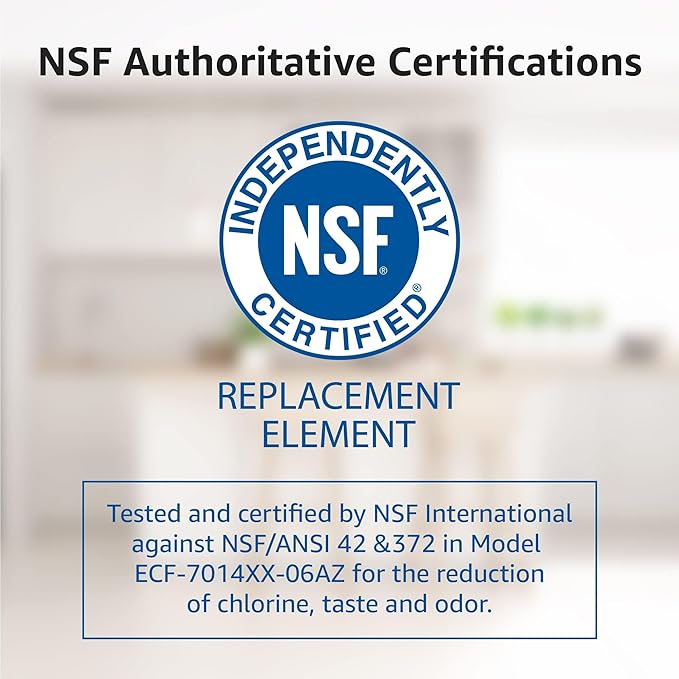 Overbest NSF Certified Pitcher Water Filter, Replacement for Brita® Pitchers and Dispensers, Brita® Classic 35557, OB03, Mavea® 107007, and More, Includes 8 Filters