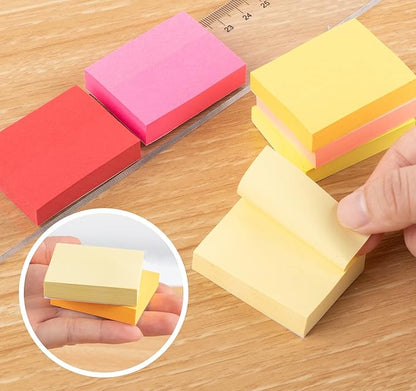 1200 Sheets Mini Sticky Notes - 2 x 1.5 Small Sticky Pads, Clean Removal, Bright Colors Self-Stick Pads - Colorful Notes for Office, Home, School (12 Colors)