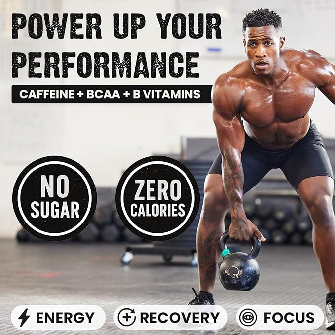 CardoMax - Energy Drink Packets - Liquid Preworkout for Men & Women Caffeine Packets with BCAA, Vitamin B12, Vitamin B6 & B3 - Sugar-Free, Zero Calorie, Vegan & Keto - 15 Stick Packs - Grape