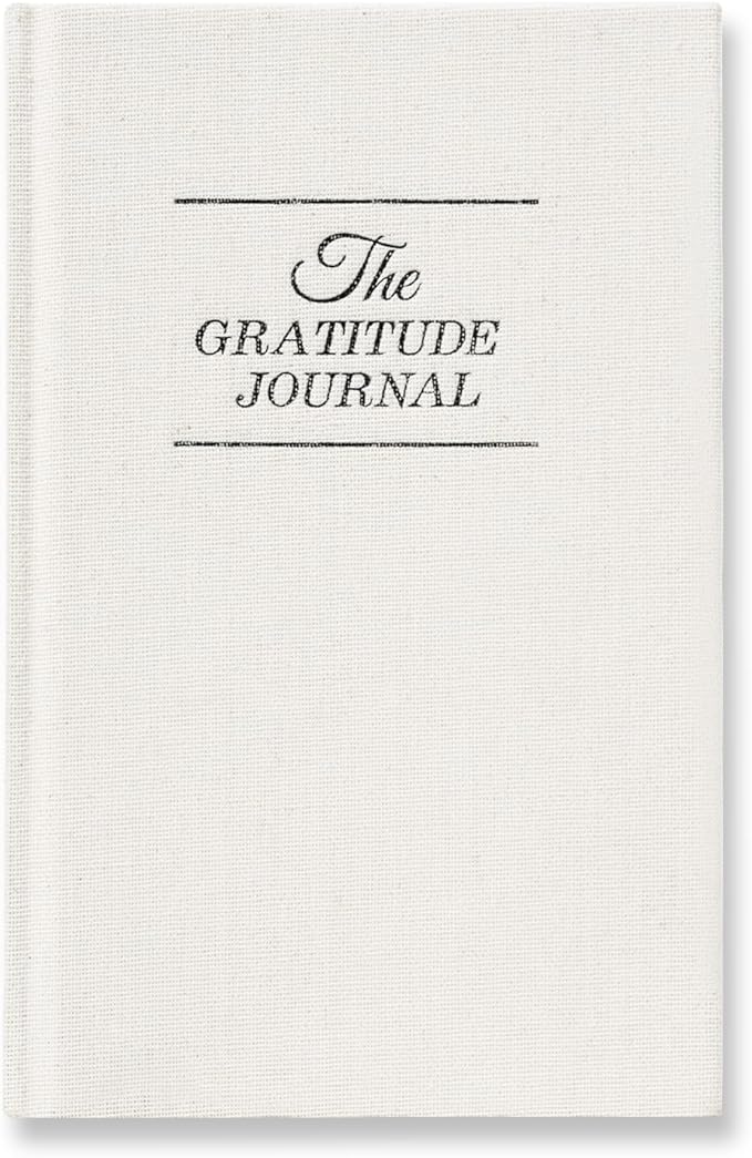 COMIX Gratitude Journal for Women Men, 5 Minute Daily Gratitude Practice, Daily Guided Prompts for Positive Thinking, Self-Reflection, and Personal Growth - Undated Planner,Beige
