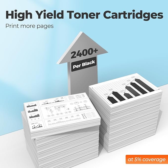 134X Black Toner Cartridges M234dw for HP 134A 134X W134A W1340X Toner Cartridges, Laser Jet M234dw M209dw M234sdw Compatible for HP Laser Jet MFP M234dw, M209dw, MFP M234sdw (2 Black with Chip)