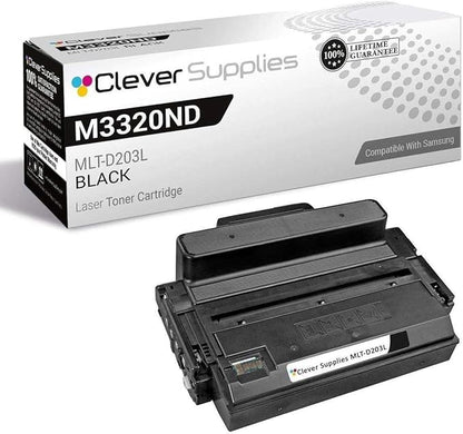 CS Replacement Toner Cartridge Compatible with Samsung ProXpress M3320ND MLT-D203L Black
