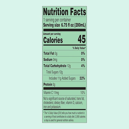 Arizona Green Tea with Ginseng and Honey, Tetra Box, 6.75 Fl Oz, Pack of 32