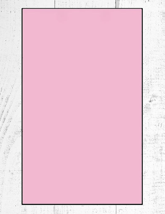 Colored Copy Writing and Printing Paper, 20 Pound, 75 GMS, 8.5"x14"/ Legal Size, 500 Sheets Per Ream. (5000, Pink)