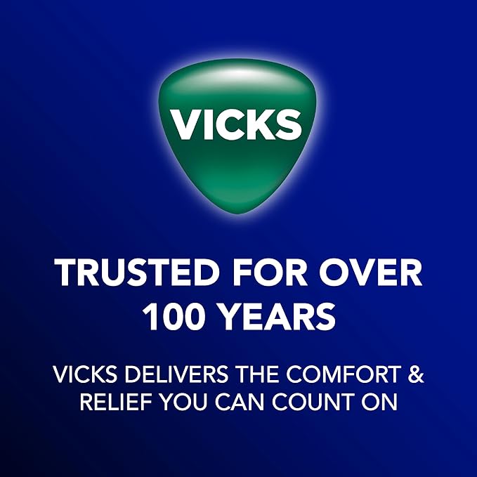 Vicks Warm Mist Humidifier Filter‑Free 1 Gal Tank,Auto Shut‑Off,Night Light,VapoPad and VapoSteam Compatible,(Pack of 2)