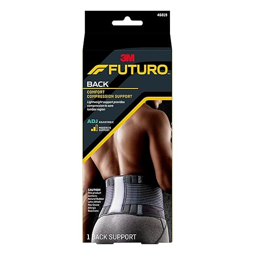 Futuro 46819ENR Comfort Compression Back Support, Adjustable
