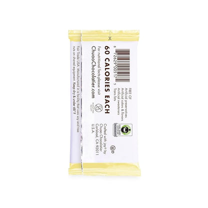 Chuao Chocolatier Pretzel Toffee Twirl Mini Dark Chocolate Bars | Gourmet No Preservatives | 24 Pack (0.39 oz each)