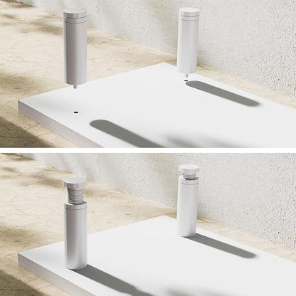 Large Dual Monitor Stand Riser 43.3IN，White Home Office Storage For Desk Accessories，Solid Wod Desk With Adjustable Legs For computer/PC/Laptop/Printer/Container/dressing table