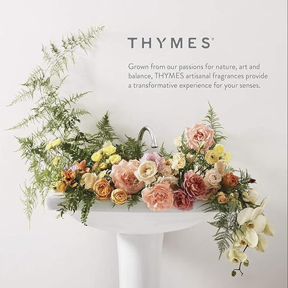 Thymes Hand Wash Refill - Lightly Scented Liquid Hand Soap for Bathroom and Kitchen Refill - Moisturizing Formula with Natural Ingredients (Lemon Leaf, 24.5 fl oz)