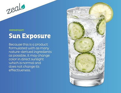 Zeal Electrolyte Powder - 90 Servings | Keto Electrolytes Powder | Zero Sugar, BCAAs, B-Vitamins | Potassium, Zinc, Magnesium | Hydration Powder Recovery Drink | Cucumber Lime