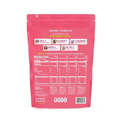 GORGIE Bestsellers Variety, Sugar-Free Natural Energy Drink Mix, On the Go Powder, Healthy Energy Drinks - Green Tea Caffeine, Biotin, B Vitamins -150mg Caffeine, L-Theanine, Vegan, & Low Calorie (Pack of 12)