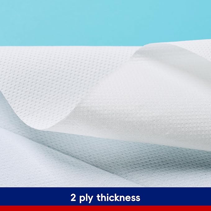 200 Pack Paper Dinner Napkins, Absorbent Paper Napkins, Premium Quality Guest Towels, 2-Ply Disposable Hand Towels for Kitchen, Events, Parties or Events (Silver)