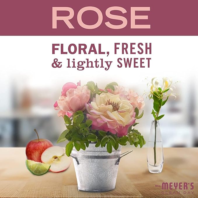 Mrs. MEYER'S CLEAN DAY New Spring Scent Variety Pack (Rose + Lilac + Mint)