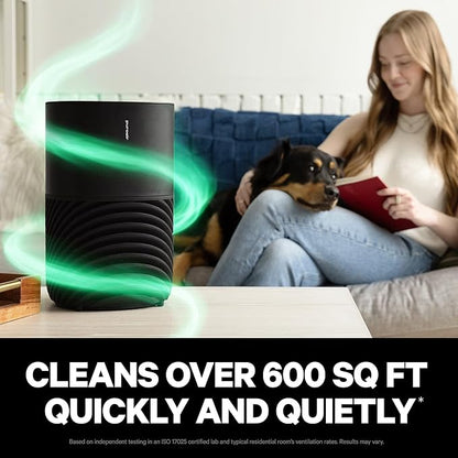 PuroAir 130i Smart Air Purifiers for Home Large Rooms - Covers Up To 600 Sq Ft - Filters Up To 99.9% of Pollutants, Smoke, Pollen, Dust - Quiet Air Filter - Air Purifiers for Bedroom (2 Pack)