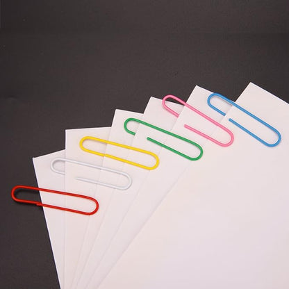 300 Pieces Large Colorful Paper Clips, 2 Inch