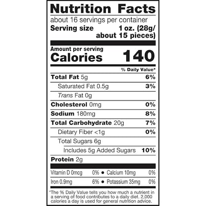 Dot's Pretzels Cinnamon Sugar Seasoned Pretzel Twist Snack, 16oz Grocery Sized Bag (Pack of 3)