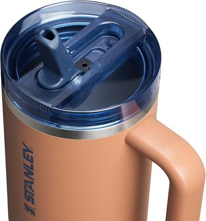 STANLEY Quencher ProTour Flip Straw Tumbler with Leakproof Lid | Built-In Straw & Handle | Cupholder Compatible for Travel | Insulated Stainless Steel Cup | BPA-Free