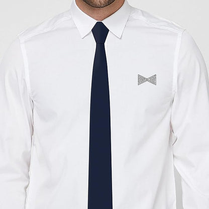 Men's Oxford Matt Neckties Solid Color for Adults Tuxedo Classic Design, by Bow Tie Hosue