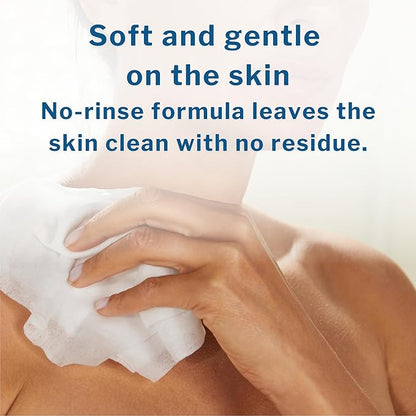 McKesson Washcloth Wipes for Adults, Scented (6 Pack, 288 Washcloths) Disposable Wash Cloths for Body - No-Rinse Formula with Snap Lid - Good for Incontinence and Elderly - 48 Wipes Per Pack