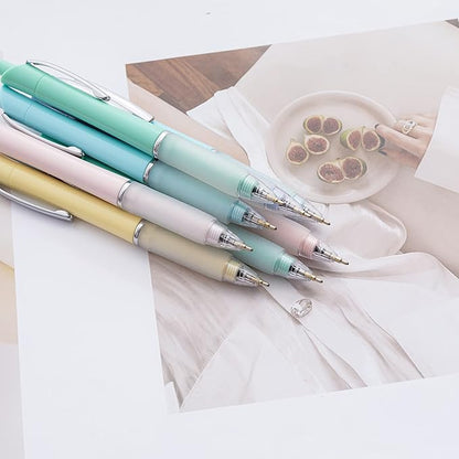 Ball Point Pen Black Ink Ballpoint Pens with Super Soft Grip Medium Point 1.0mm Office Pens (12 pack)