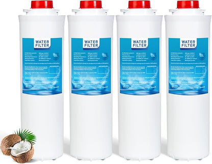 51300C Replacement (4 Packs-No Chip),Compatible with EzH2O Filter Replacement Bottle Station High Capacity 3000 Gallon,Replacement EWF3000 for 51300/C ERF750, 51299C, 55898C (4)