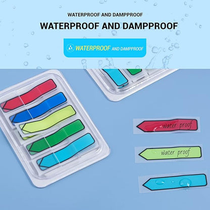 Golcellia 3 X 300 Tablets, Transparent Sticky Notes, Page Markers, Book Tabs, Sticky Note Tabs, Sticky Tabs, Page Tabs, Label Stickers, Arrow Flags, Pop-up Page Flags