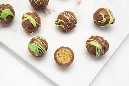 CARIANS Assorted Dubai Chocolate Truffles Box, Dubai Chocolate Candy with Pistachio and Kunafa, Box of Candy, Luxury Premium Gourmet, Great for Gift Giving, Christmas, Thanksgiving, Anniversary