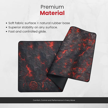 Gaming Mouse Pad XL Desk Mat 35.4x15.7 Inches – Large Mouse Mat with Non-Slip Rubber Base, Smooth Surface for Work & Play, Extended Desk Pad for Office or Gaming Setup