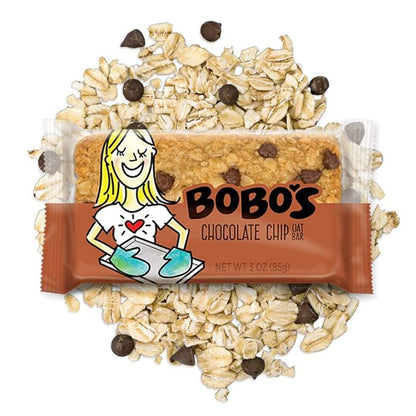 Bobo's Variety Pack Oat Bars, Gluten Free, Non-GMO, Whole Grain Oats, Pack of 12 | Snack Bars | On-the-Go | Made with Simple Ingredients
