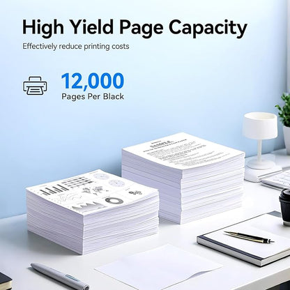 TN780 Toner Cartridge Black 2-Pack High Yield Replacement for Brother TN-780 TN-750 Toner Compatible with Brother HL-5450DN HL-5470DW HL-6180DW MFC-8710DW MFC-8910DW MFC-8950DW DCP-8150DN Printer Ink