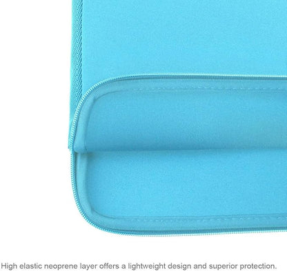 Arvok 11 11.6 12 Inch Laptop Sleeve Case for MacBook Air 12, Water-Resistant Neoprene Notebook Computer Tablet Sleeve, Carrying Bag Cover for Chromebook/HP/Dell/Lenovo/Asus/Acer, Baby Blue