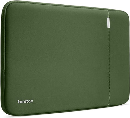 tomtoc 360° Protective Laptop Sleeve for 16-inch MacBook Pro M4/M3/M2/M1 Pro/Max A3403 A3186 A2991 A2780 A2485 A2141 2024-2019, Dell XPS 16 Laptop, Water-Resistant MacBook Case with Accessory Pocket