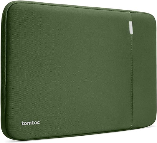 tomtoc 360° Protective Laptop Sleeve for 16-inch MacBook Pro M4/M3/M2/M1 Pro/Max A3403 A3186 A2991 A2780 A2485 A2141 2024-2019, Dell XPS 16 Laptop, Water-Resistant MacBook Case with Accessory Pocket