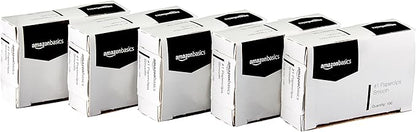 Amazon Basics No. 1 Paper Clips, Smooth, 1000 Count (10 Pack of 100), Silver