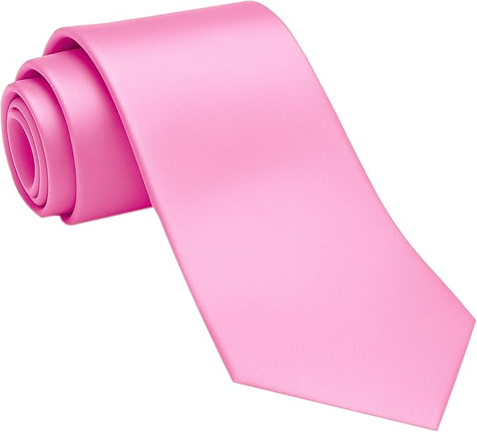 Dibi Solid Color Ties for Men, Formal Mens Ties, Neck Tie, Classic Tie for Boys Women Teens, Wedding Business Costume Necktie