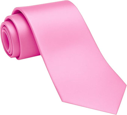 Dibi Solid Color Ties for Men, Formal Mens Ties, Neck Tie, Classic Tie for Boys Women Teens, Wedding Business Costume Necktie