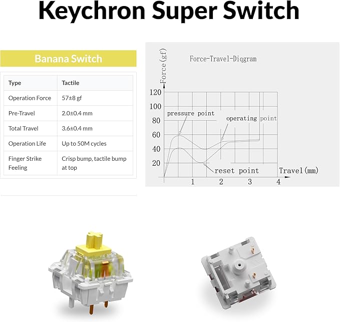 Keychron K8 Version 2 TKL Wireless Mechanical Keyboard, QMK/Launcher Bluetooth 5.2/Wired, RGB Backlit Shine-Through PBT Keycaps, Super Banana Switch, Aluminum Frame for Mac Windows Linux