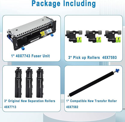40X8420 (40X8425) Fuser Maintenance Kit for Lexmark MS810 / MS811 / MS812 / MX710 / MX711 / MX810 / MX811 / MX812 Includes 40X7743 Fuser (110/120V 200000 Yield)