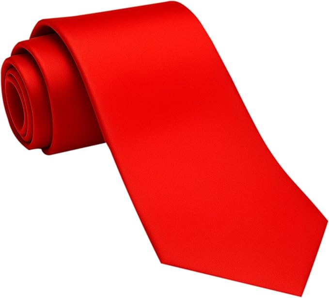 Dibi Solid Color Ties for Men, Formal Mens Ties, Neck Tie, Classic Tie for Boys Women Teens, Wedding Business Costume Necktie
