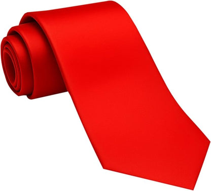 Dibi Solid Color Ties for Men, Formal Mens Ties, Neck Tie, Classic Tie for Boys Women Teens, Wedding Business Costume Necktie