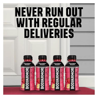 BODYARMOR Sports Drink Sports Beverage, Blackout Berry, Coconut Water Hydration, Natural Flavors With Vitamins, Potassium-Packed Electrolytes, Perfect For Athletes, 28 Fl Oz (Pack of 15)