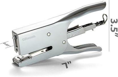 Officemate Classic Plier Stapler, Metal, Silver (97758)